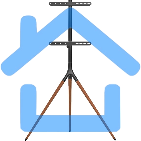 Стойка для ТВ и сенсорных панелей ONKRON TS1220 32