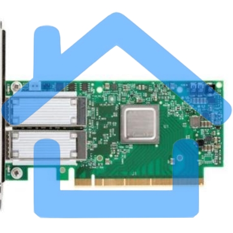 Плата сетевого контроллера MELLANOX ConnectX-5 VPI adapter card, EDR IB (100Gb/s) and 100GbE, dual-port QSFP28, PCIe3.0 x16, tall bracket, ROHS R6-1