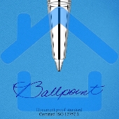 Стержень шариковый Parker QuinkFlow Basic Z09 (CW2166544) M 1мм, синие чернила, блистер (2шт)