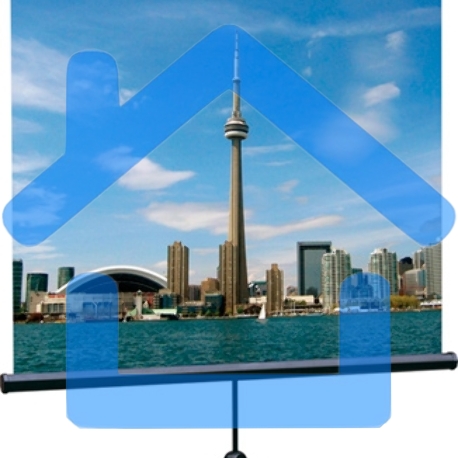 Экран на треноге Lumien 150x150см Eco View LEV-100101 1:1 напольный рулонный-3