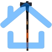 Колун ВИХРЬ К3600Ф (фиберглассовое топорище)