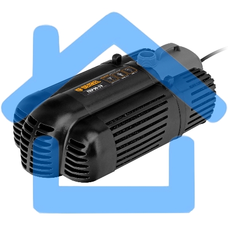 Насос фонтанный FNP90-39, 92 Вт, подъем 3,9 м, 3200 л/ч, колокольчик/каскад/гейзер Denzel-7