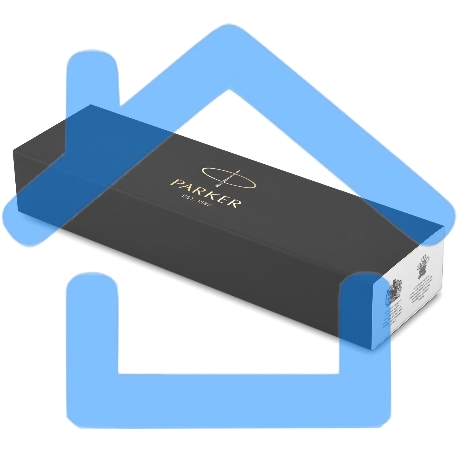 Ручка шариковая Parker Urban Core K314 (CW2143640) Muted Black GT M, синие чернила, подарочная коробка-5