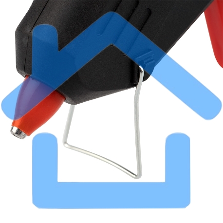 Пистолет клеевой PROconnect, 15 Вт, Ø7 мм, блистер-4