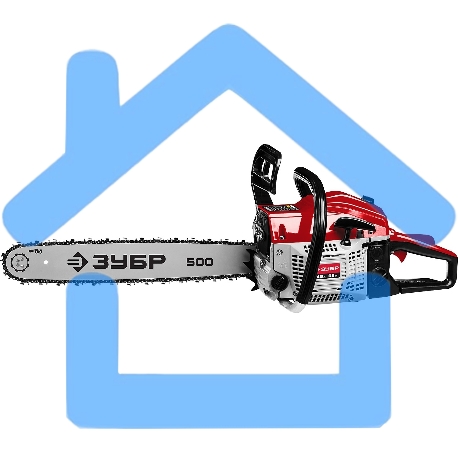 Бензопила ЗУБР ПБЦ-М62-50, 62 см3, шина 50 см-2
