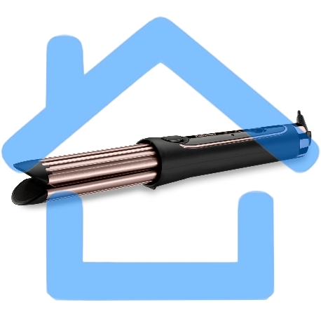 Щипцы Babyliss C112E макс.темп.:200С покрытие:кварц-керамическое черный-2