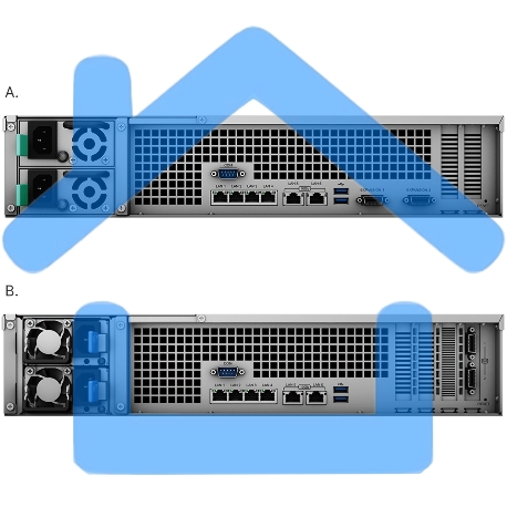 Система хранения Synology (Rack2U) 8C2-4