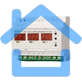 Переключатель фаз автоматический PF-451-1 (2 режима работы: с или без приоритетной фазы. Порог переключения: нижний 140-210В; верхний 240-300В; 3х63А монтаж на DIN-рейке) F&F EA04.005.005