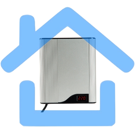 Стабилизатор напряжения TEPLOCOM ST – 222/500-И индикация Бастион 557-6