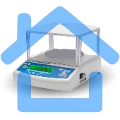 Весы лабораторные Mertech M-ER 122АCFJR-150.005 (3001) белый, до 0.15 кг