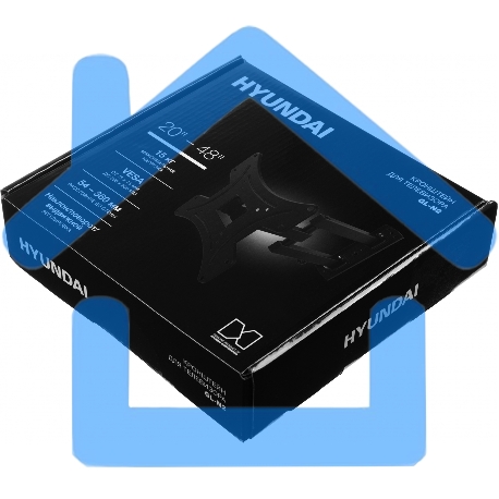 Кронштейн для телевизора Hyundai GL-N2 черный 20