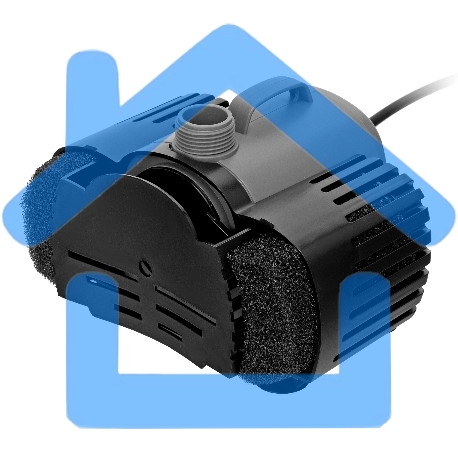 Насос фонтанный FNP90-39, 92 Вт, подъем 3,9 м, 3200 л/ч, колокольчик/каскад/гейзер Denzel-17