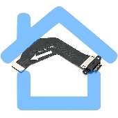 Нижняя плата с разъемом зарядки и микрофоном для Huawei P40