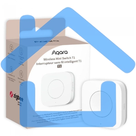 Умная кнопка Aqara T1 1кн. р.д.10м белый-9