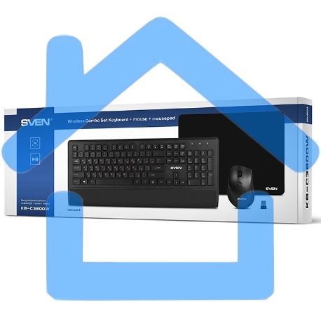 Беспроводной набор клавиатура+мышь SVEN KB-C3800W-11