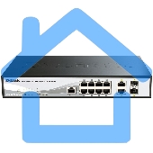 Коммутатор D-Link Gigabit Smart III Switch with 8 10/100/1000Base-T