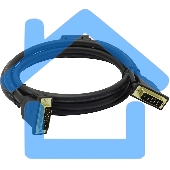 Кабель Vention DVI-D Dual link 25M/25M с ферритовым фильтром - 2м.