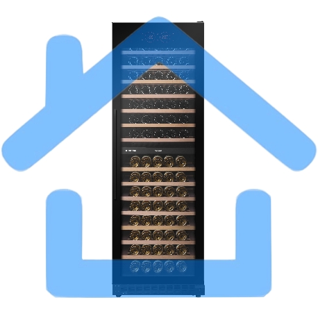 Винный шкаф встраиваемый Maunfeld MBWC-415D171-5