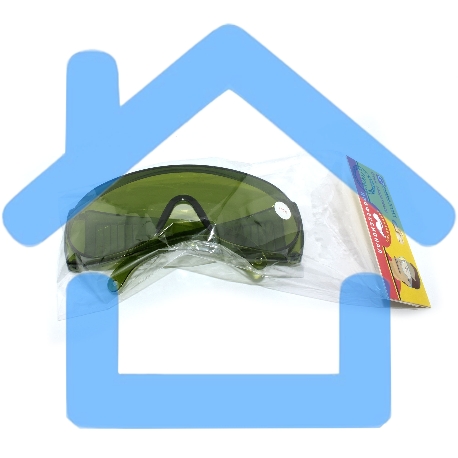 Очки защитные ПРОФЕССИОНАЛ зеленые