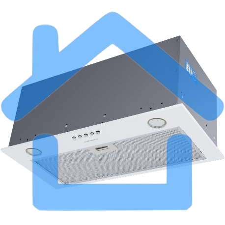 Вытяжка встраиваемая Maunfeld Crosby Power 50 белый, 50 см, 1050 куб. м/ч, 51.8 дБ