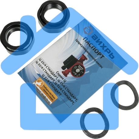 Циркуляционный насос Вихрь Ц-25/4 СТАНДАРТ 68/7/6-3