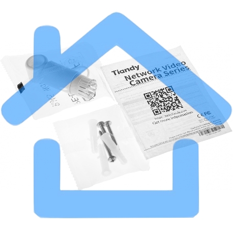 Камера видеонаблюдения IP Tiandy AK TC-C321N I3/E/Y/4mm 4-4мм цв. корп.:белый-9