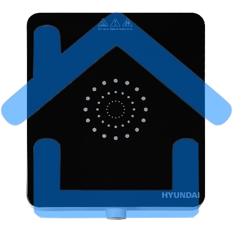 Электрическая плитка Hyundai HYC-0105 белый стеклокерамика (настольная)