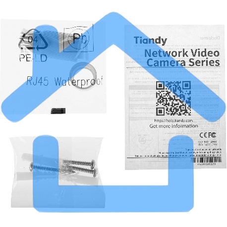 Камера видеонаблюдения IP Tiandy AK TC-C321N I3/E/Y/4mm 4-4мм цв. корп.:белый-8