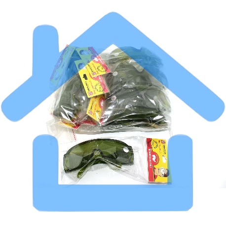 Очки защитные ПРОФЕССИОНАЛ зеленые 10 шт