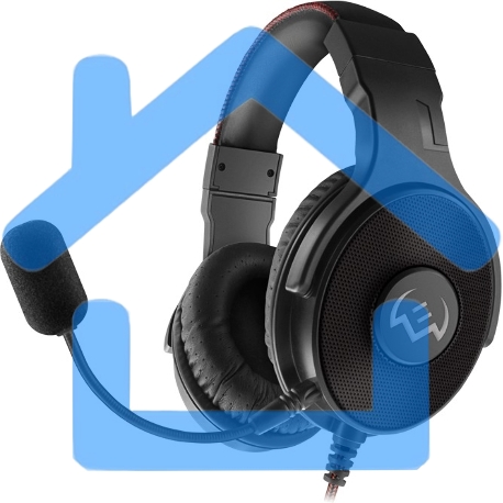 Игровые наушники SVEN AP-U1001MV с микрофоном черные (USB, LED, mini jack O 3,5 мм (4 pin), 50 мм, RGb подсветка)-5