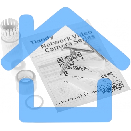 Камера видеонаблюдения IP Tiandy AK TC-C321N I3/E/Y/4mm 4-4мм цв. корп.:белый-7