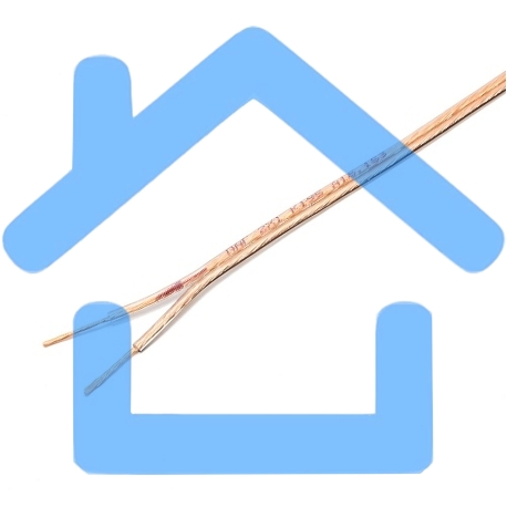 Акустический кабель Cablexpert CC-TC2x1,0-100M, прозрачный, 100 м, на катушке-3