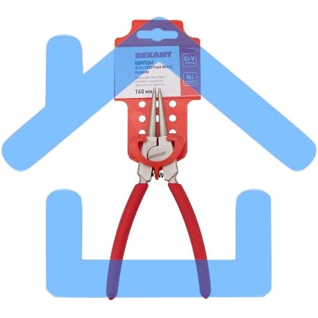 Щипцы для стопорных колец Rexant разжим 160 мм, обливные рукоятки-3