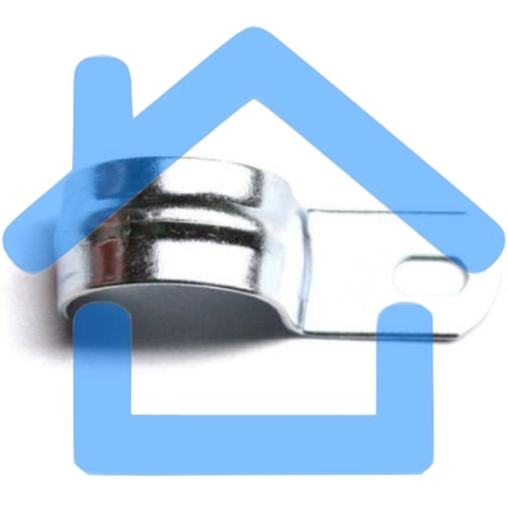 Скоба креп. метал. оцинк. однолап. d38-40мм ДКС 53347