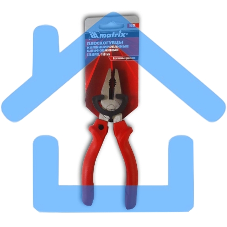 Плоскогубцы Matrix 16969standard 160мм комбинированные шлифованные пластмассовые рукоятки