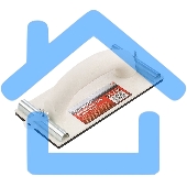 Сеткодержатель, 230 х 105 мм, пластиковый с зажимами Matrix