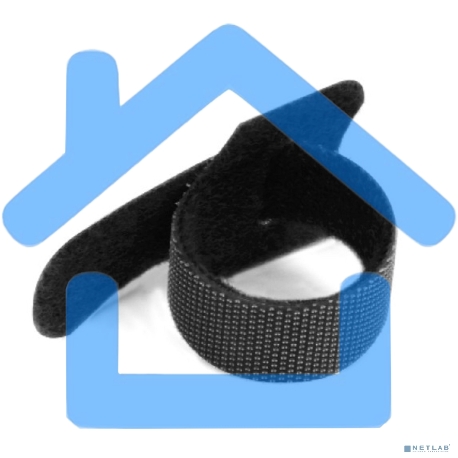 Хомут Hyperline WASN-180-BK-10 для кабеля, липучка с мягкой застежкой, 180x15 мм, черный (10 шт.)-3