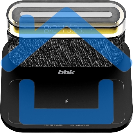 Колонка портативная BBK BTA2020 черный 5W 1.0 BT 10м 1200mAh-8