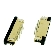 Разъем FPC  Half Coverage Bottom Contact 0.5K-BX-12PWB 12 pin высота 2мм шаг 0,5мм