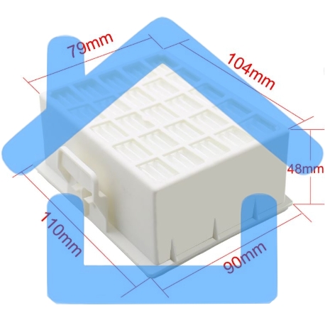 Фильтр HEPA для пылесоса Bosch GL-10 GL-40