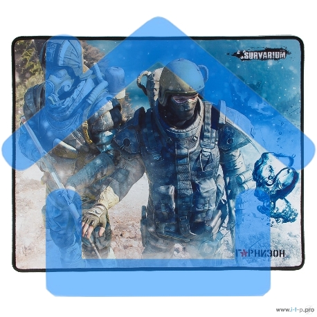 Коврик для мыши Гарнизон GMP-200, игровой, дизайн- игра Survarium, ткань/резина, размеры 437 x 350 x 3 мм-1