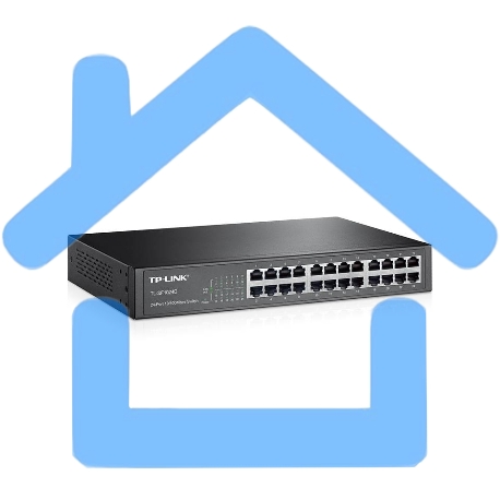 Коммутатор TP-Link SMB TL-SF1024D Коммутатор 24-port 10/100M Switch-18