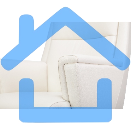 Кресло руководителя Бюрократ _DUKE белый, кожа, крестовина металл/дерево-33