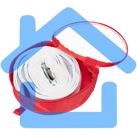 Трос буксировочный Rexant 10 т, 5 м, с двумя крюками, в чехле-4