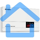 Стабилизатор напряжения SVEN AVR SLIM-1000 LCD