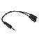 Кабель-разветвитель аудио Exegate EX284946RUS EX-CCA-415-0.3 (3.5mm Jack M/2x3.5mm Jack F, 0,3м)