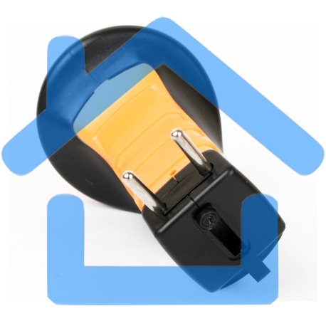 Фонарь LED 3807 (аккум 220В черный/жел. 7 LED; 2 режима SLA пласт. короб) Ultraflash 9216-5