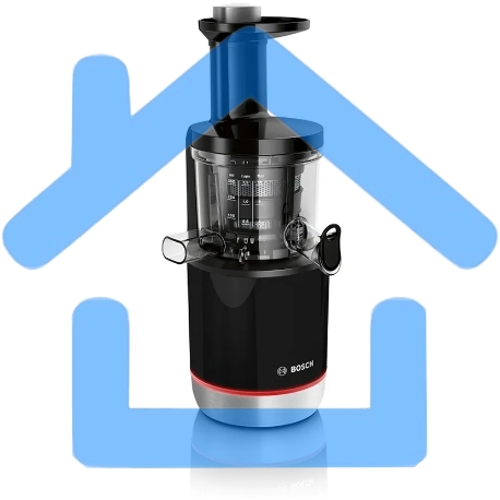 Соковыжималка шнековая Bosch MESM731M черный-1