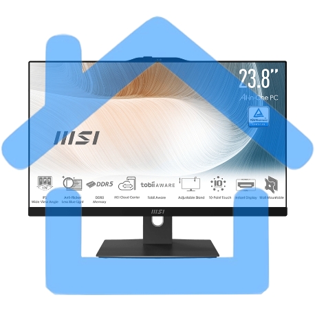 Моноблок/ MSI Modern AM242P 1M-1031XRU 23.8