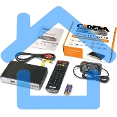 Приемник цифровой эфирный Cadena CDT-2351SB